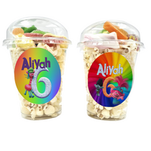 Afbeelding in Gallery-weergave laden, Gepersonaliseerde Trolls snoep en popcorn bekers