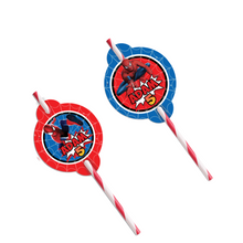 Afbeelding in Gallery-weergave laden, Gepersonaliseerde Spider-Man rietjes