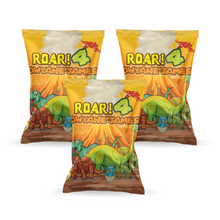 Afbeelding in Gallery-weergave laden, Gepersonaliseerde Dino chips zakjes