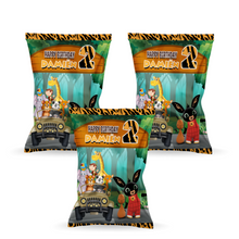 Afbeelding in Gallery-weergave laden, Gepersonaliseerde Bing Safari chips zakjes