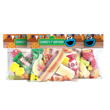 Afbeelding in Gallery-weergave laden, Gepersonaliseerde Koekie Monster snoepzakjes