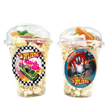 Afbeelding in Gallery-weergave laden, Gepersonaliseerde Hotwheels snoep en popcorn bekers