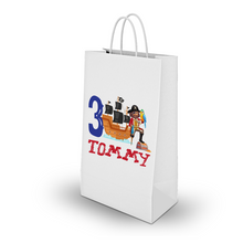 Afbeelding in Gallery-weergave laden, Gepersonaliseerde Piraat traktatie uitdeel tasjes