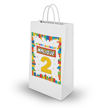 Afbeelding in Gallery-weergave laden, Gepersonaliseerde Lego traktatie uitdeel tasjes