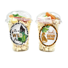Afbeelding in Gallery-weergave laden, Gepersonaliseerde Safari Wild snoep en popcorn bekers