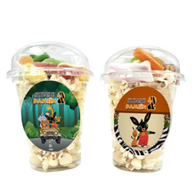Afbeelding in Gallery-weergave laden, Gepersonaliseerde Bing Safari snoep en popcorn bekers
