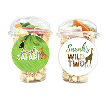 Afbeelding in Gallery-weergave laden, Gepersonaliseerde Safari Wild snoep en popcorn bekers