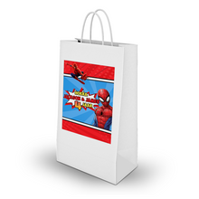 Afbeelding in Gallery-weergave laden, Gepersonaliseerde Spider-Man traktatie uitdeel tasjes