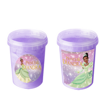 Afbeelding in Gallery-weergave laden, Gepersonaliseerde Prinses Tiana suikerspin emmers