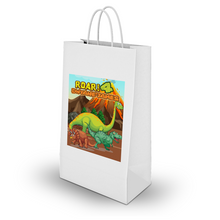 Afbeelding in Gallery-weergave laden, Gepersonaliseerde Dino traktatie uitdeel tasjes