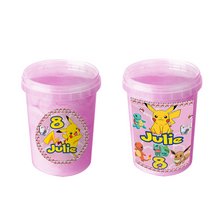 Afbeelding in Gallery-weergave laden, Gepersonaliseerde Pokémon (Meisjes) suikerspin emmers