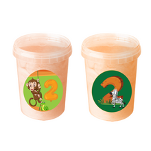 Afbeelding in Gallery-weergave laden, Gepersonaliseerde Jungle Fever suikerspin emmers