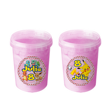 Afbeelding in Gallery-weergave laden, Gepersonaliseerde Pokémon (Meisjes) suikerspin emmers