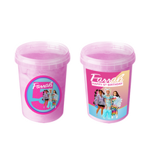 Afbeelding in Gallery-weergave laden, Gepersonaliseerde Barbie Modepop suikerspin emmers