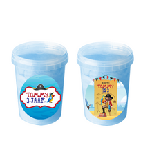 Afbeelding in Gallery-weergave laden, Gepersonaliseerde Piraat suikerspin emmers