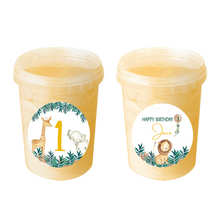 Afbeelding in Gallery-weergave laden, Gepersonaliseerde Safari suikerspin emmers