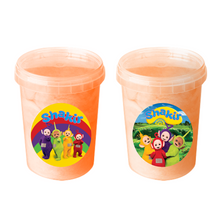 Afbeelding in Gallery-weergave laden, Gepersonaliseerde Teletubbies suikerspin emmers