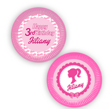 Afbeelding in Gallery-weergave laden, Gepersonaliseerde Barbie borden