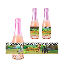 Afbeelding in Gallery-weergave laden, Gepersonaliseerde Jungle Fever Kinder champagne / Bubbelsap labels