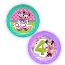 Afbeelding in Gallery-weergave laden, Gepersonaliseerde Minnie Mouse Bowtique borden
