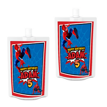 Afbeelding in Gallery-weergave laden, Gepersonaliseerde Spider-Man Drinkzakjes