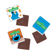 Afbeelding in Gallery-weergave laden, Gepersonaliseerde Koekie Monster napolitaanse chocolaatjes