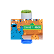 Afbeelding in Gallery-weergave laden, Gepersonaliseerde Koekie Monster bellenblaas