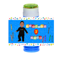 Afbeelding in Gallery-weergave laden, Gepersonaliseerde ABC 123 bellenblaas