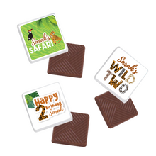 Afbeelding in Gallery-weergave laden, Gepersonaliseerde Safari Wild napolitaanse chocolaatjes