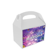 Afbeelding in Gallery-weergave laden, Gepersonaliseerde Ruimte (Galaxy) traktatie uitdeel doos