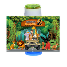 Afbeelding in Gallery-weergave laden, Gepersonaliseerde Bing Safari bellenblaas