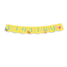 Afbeelding in Gallery-weergave laden, Gepersonaliseerde Vlinders Feest slinger set