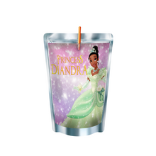 Afbeelding in Gallery-weergave laden, Gepersonaliseerde Prinses Tiana Capri-Sun labels en stickers