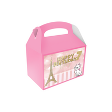 Afbeelding in Gallery-weergave laden, Gepersonaliseerde Marie Cat traktatie uitdeel doos