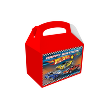 Afbeelding in Gallery-weergave laden, Gepersonaliseerde Hotwheels traktatie uitdeel doos
