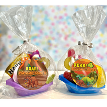 Afbeelding in Gallery-weergave laden, Gepersonaliseerde Dino traktatie snoep bootjes