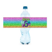 Afbeelding in Gallery-weergave laden, Gepersonaliseerde Trolls waterfles labels en stickers