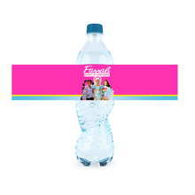 Afbeelding in Gallery-weergave laden, Gepersonaliseerde Barbie Modepop waterfles labels en stickers