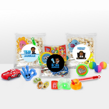 Afbeelding in Gallery-weergave laden, Gepersonaliseerde Boss Baby snoep en popcorn speelgoed traktatie