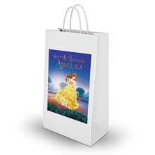 Afbeelding in Gallery-weergave laden, Gepersonaliseerde Belle en het Beest traktatie uitdeel tasjes