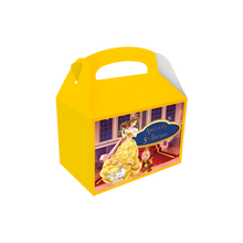 Afbeelding in Gallery-weergave laden, Gepersonaliseerde Belle en het Beest traktatie uitdeel doos