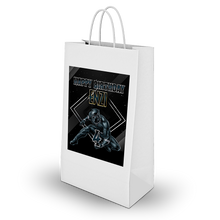 Afbeelding in Gallery-weergave laden, Gepersonaliseerde Black Panther traktatie uitdeel tasjes