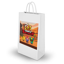 Afbeelding in Gallery-weergave laden, Gepersonaliseerde Brawl Stars traktatie uitdeel tasjes