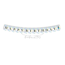 Afbeelding in Gallery-weergave laden, Gepersonaliseerde Pastel Silver Feest slinger set