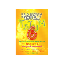 Afbeelding in Gallery-weergave laden, Gepersonaliseerde Disco uitnodiging (digitaal)