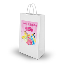 Afbeelding in Gallery-weergave laden, Gepersonaliseerde Prinsessen Variatie traktatie uitdeel tasjes