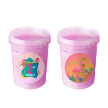 Afbeelding in Gallery-weergave laden, Gepersonaliseerde Flamingo suikerspin emmers