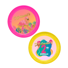 Afbeelding in Gallery-weergave laden, Gepersonaliseerde Flamingo borden