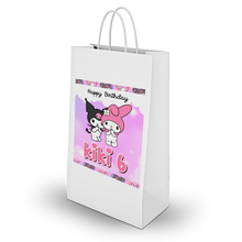 Afbeelding in Gallery-weergave laden, Gepersonaliseerde Kuromi en My Melody traktatie uitdeel tasjes