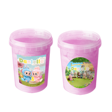 Afbeelding in Gallery-weergave laden, Gepersonaliseerde Labubu suikerspin emmers